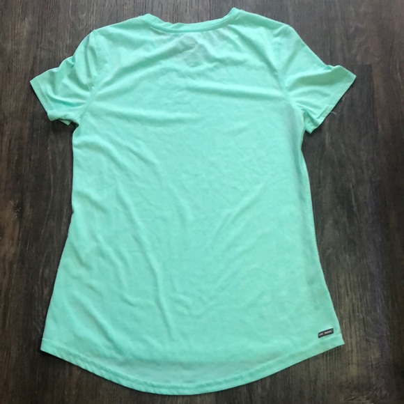 Danskin Now Active Wear Short Sleeve Shirt Sz M - Picture 3 of 3